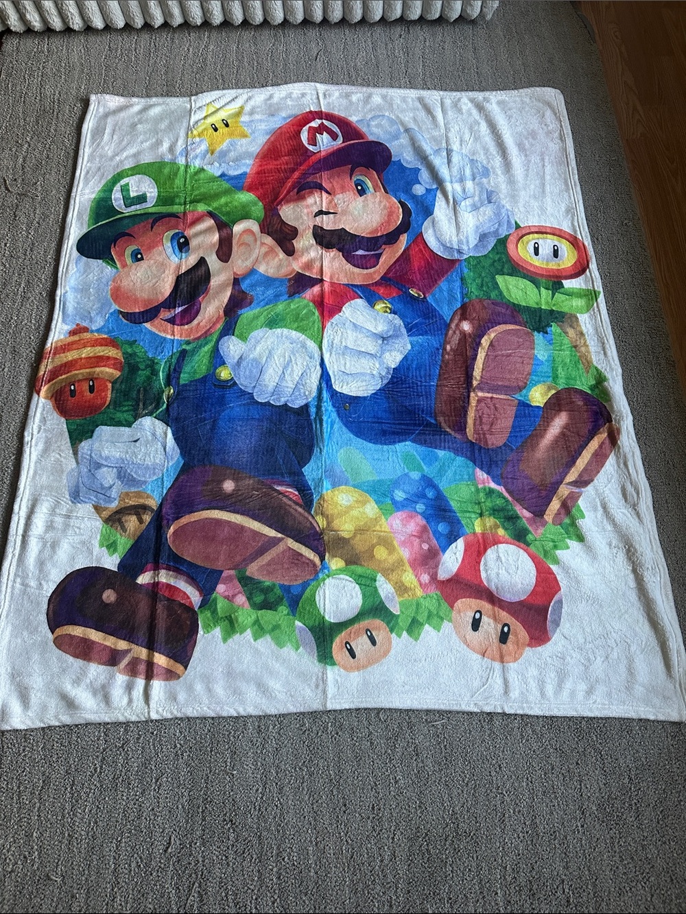 Mario Brothers Blanket